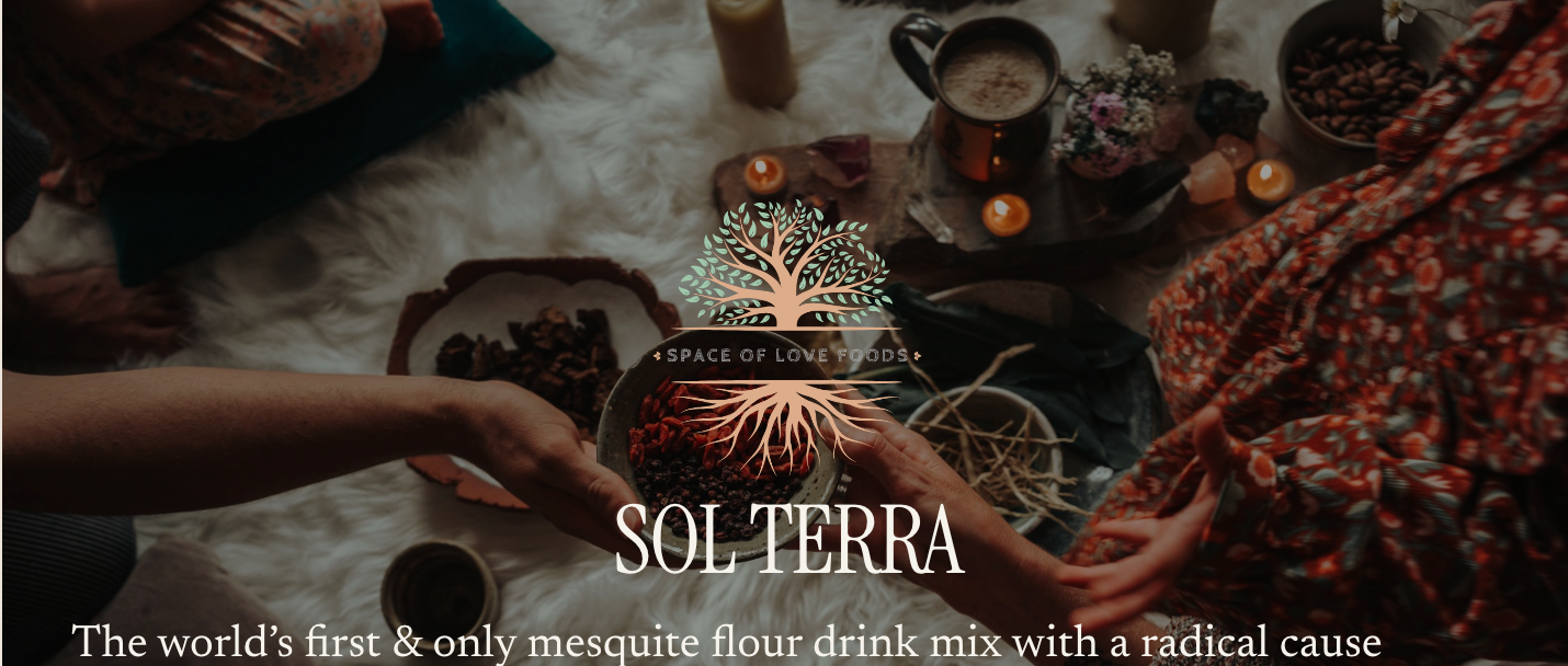 Space of Love Foods - Sol Terra - Chocolate Wildcrafted Herbal Drink Mix