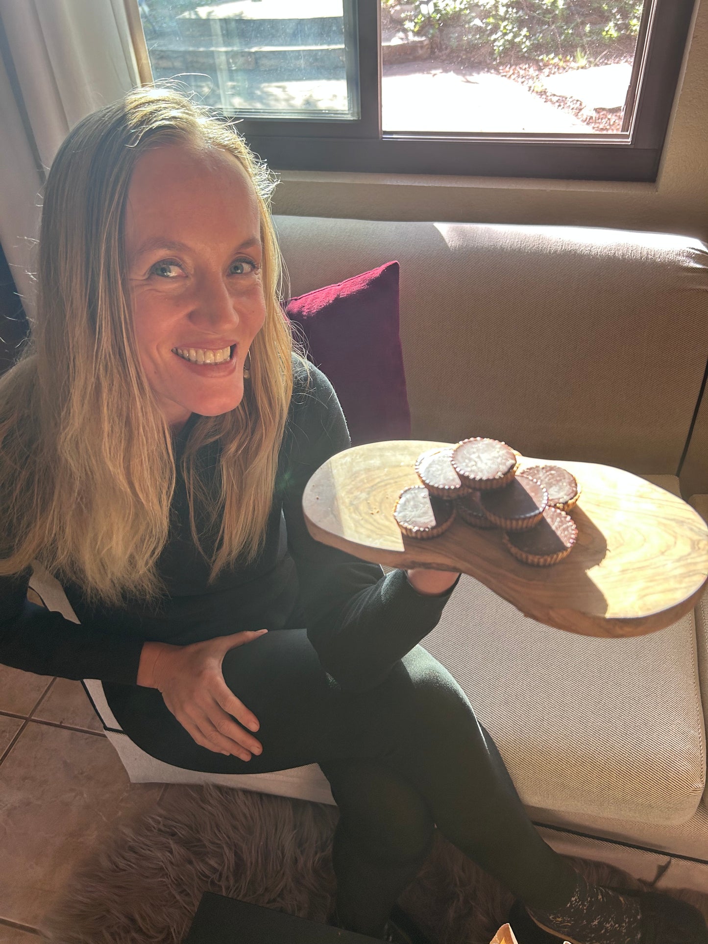 Lulu’s Chocolate - Organic Maca Buttercups - Min Weight: 2.6 oz, 4 pieces