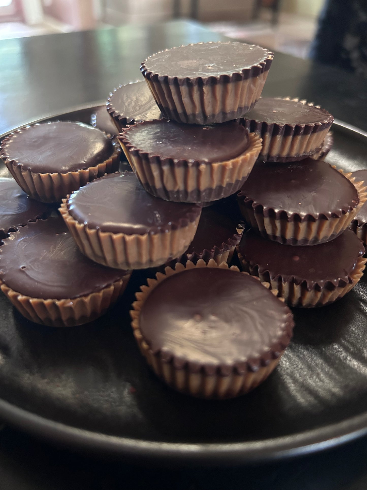 Lulu’s Chocolate - Organic Maca Buttercups - Min Weight: 2.6 oz, 4 pieces