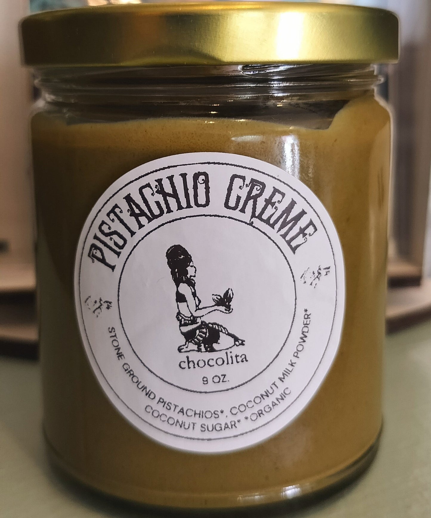 Chocolita Organic Pistachio Creme Butter - 9oz