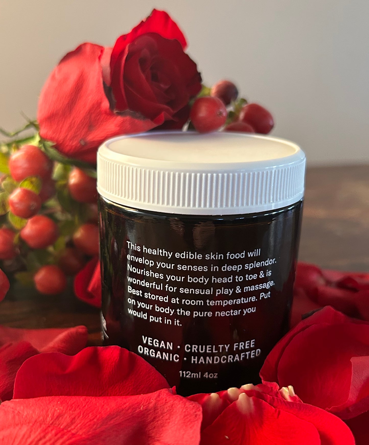 Love Body Butter- Multi-Purpose, All Natural & Edible, 4oz Jar