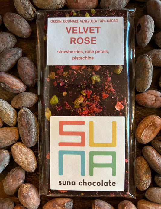 Velvet Rose - Suna Organic Chocolate 70%