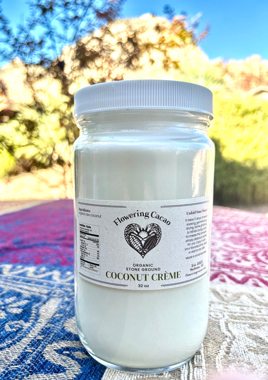 Flowering Cacao - Organic Stone Ground Coconut Crème- 2lb.