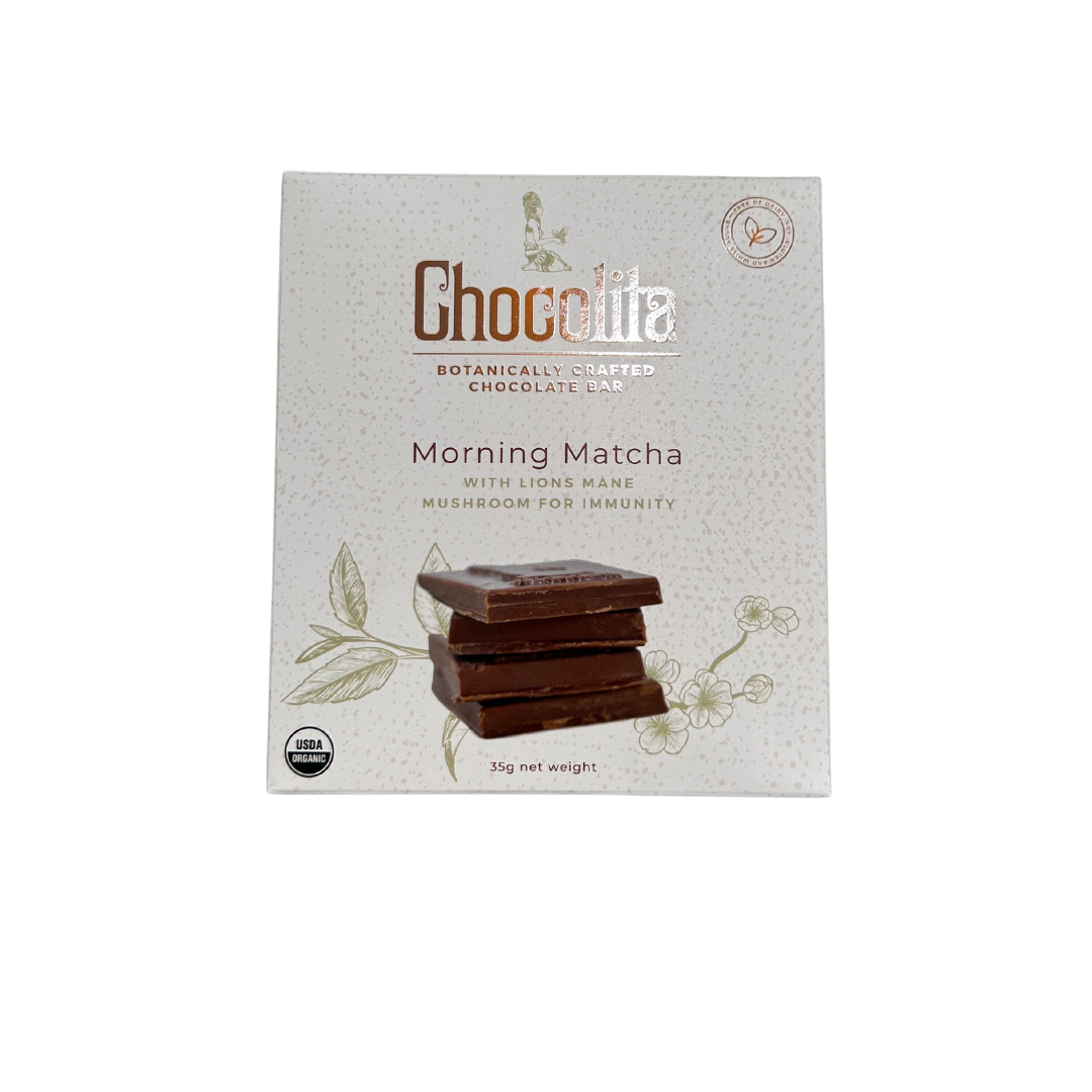 Chocolita -  Organic Morning Matcha Bar - 1.25oz.